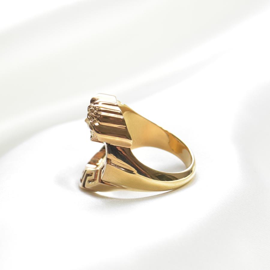 VERSACE ヴェルサーチ リング 指輪 メンズ ゴールド メデューサ