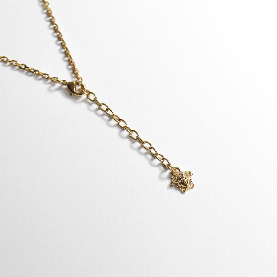 VERSACE ヴェルサーチ ネックレス ゴールド ロゴ DREAM ミニ VERSACE ヴェルサーチ ネックレス ゴールド ロゴ DREAM ミニ