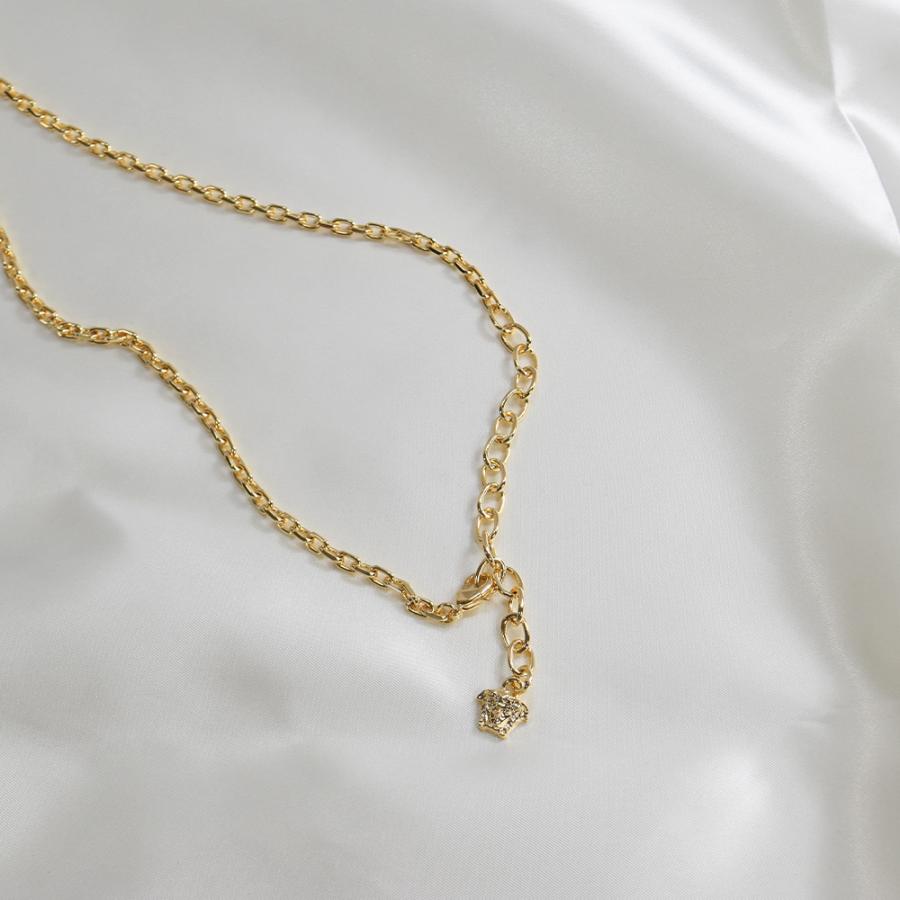 VERSACE ヴェルサーチ ネックレス ゴールド ビジュー グレカ VERSACE ヴェルサーチ ネックレス ゴールド ビジュー グレカ