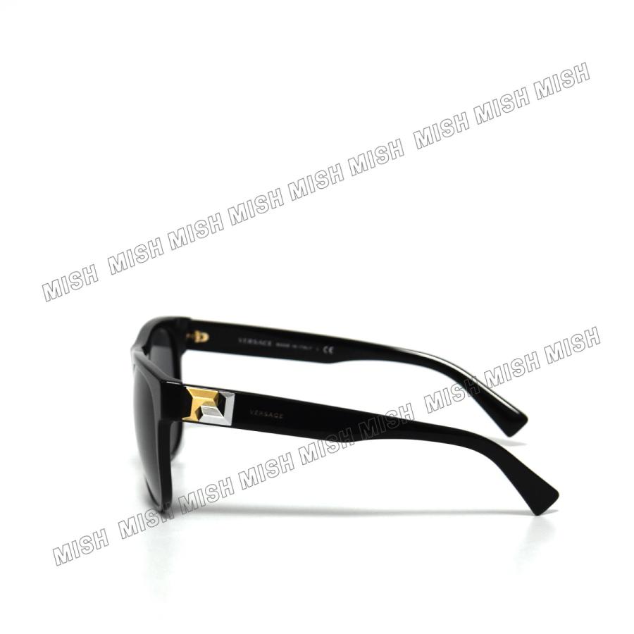 Versace サングラス ヴェルサーチ メアンドロスグレカ柄 ブラックゴールド Versace サングラス ヴェルサーチ メアンドロスグレカ柄