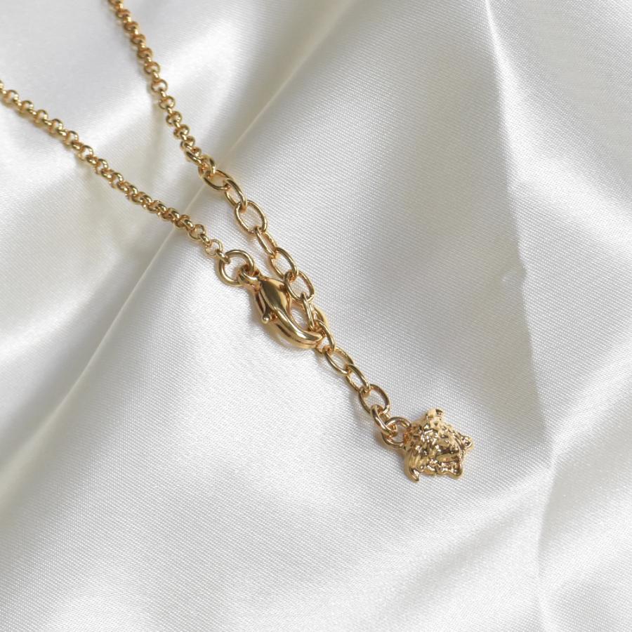 VERSACE ヴェルサーチ ネックレス メデューサ ゴールド メンズ VERSACE ヴェルサーチ ネックレス メデューサ ゴールド メンズ