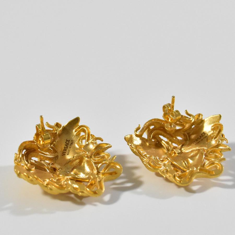 VERSACE ヴェルサーチ ピアス メデューサ ゴールド 大きめ VERSACE ヴェルサーチ ピアス メデューサ ゴールド 大きめ