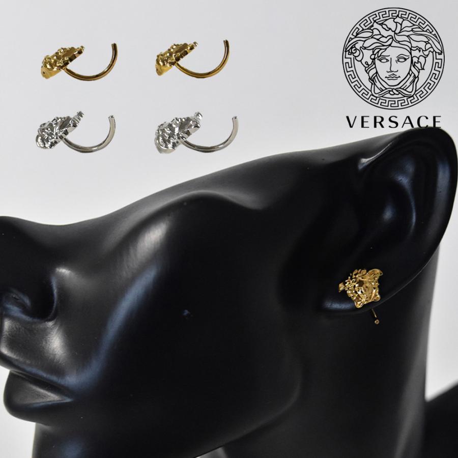 VERSACE ヴェルサーチ ピアス ゴールド シルバー メデューサ VERSACE ヴェルサーチ ピアス ゴールド シルバー メデューサ