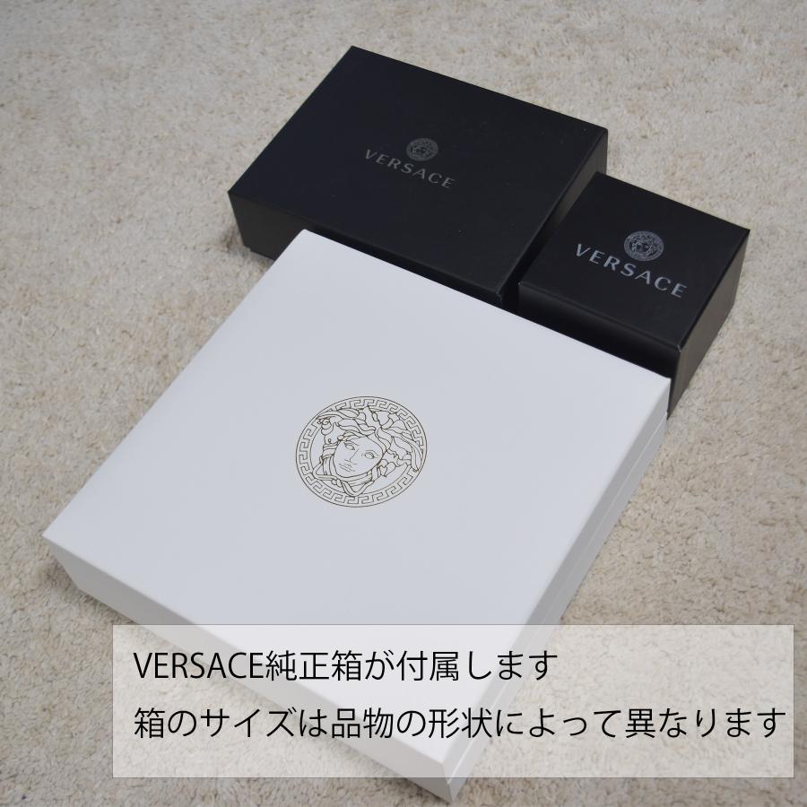 ヴェルサーチ 財布 メデューサ ビギー 本革 小銭入れ メンズ お札入れ ブラック 黒 ブランド シンプル VERSACE 二つ折り財布  DPU6737｜mishshop｜07