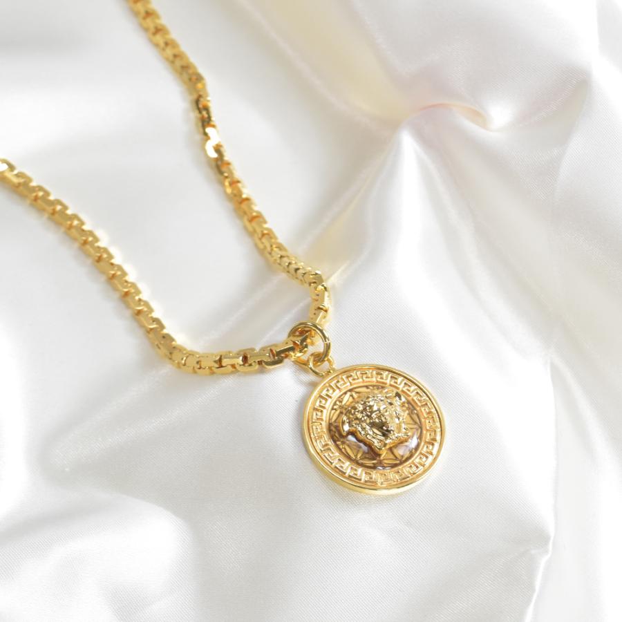 VERSACE ヴェルサーチ ネックレス メデューサ ミニメダリオン VERSACE ヴェルサーチ ネックレス メデューサ ミニメダリオン