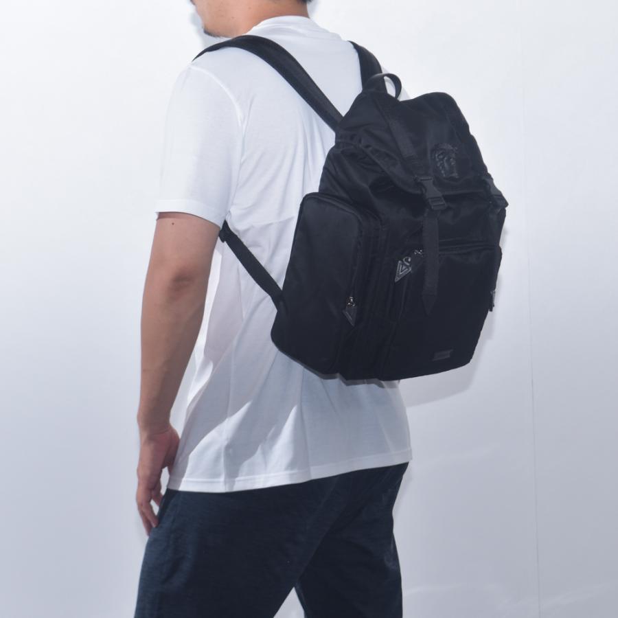 VERSACE ヴェルサーチ バックパック メデューサ ロゴ ナイロン