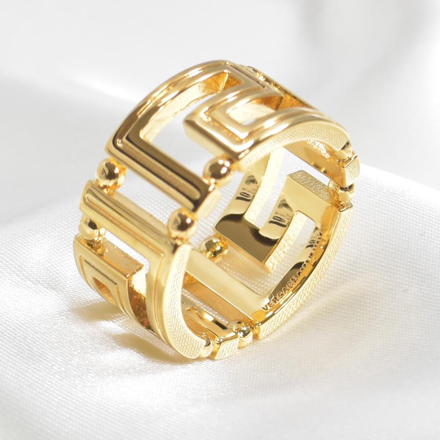 VERSACE ヴェルサーチ リング 指輪 メンズ シルバー ゴールド VERSACE ヴェルサーチ リング 指輪 メンズ シルバー ゴールド