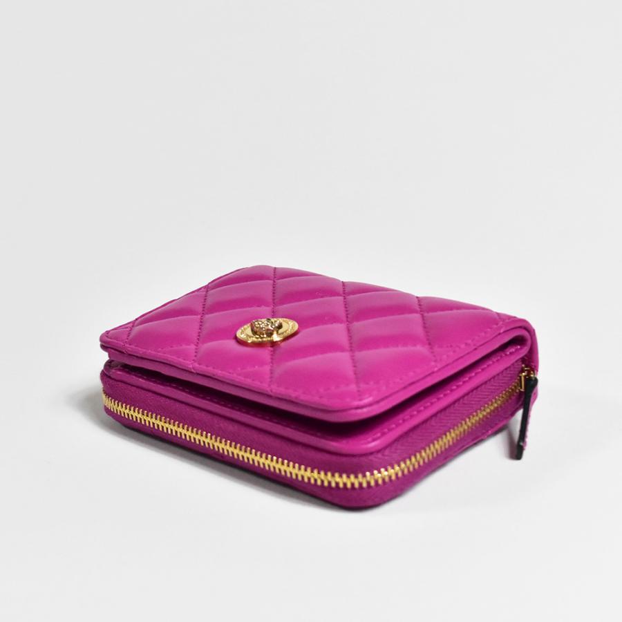 VERSACE ヴェルサーチ 財布 二つ折り レディース ラウンドジップ VERSACE ヴェルサーチ 財布 二つ折り レディース ラウンドジップ