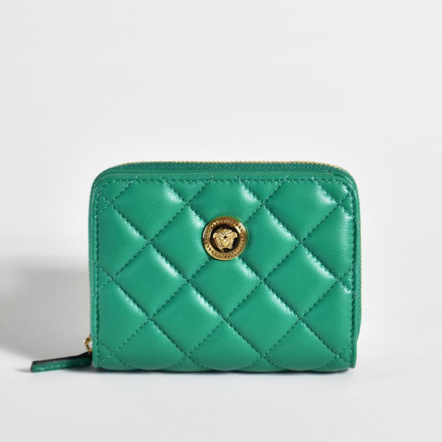 VERSACE ヴェルサーチ 財布 二つ折り レディース ラウンドジップ VERSACE ヴェルサーチ 財布 二つ折り レディース ラウンドジップ