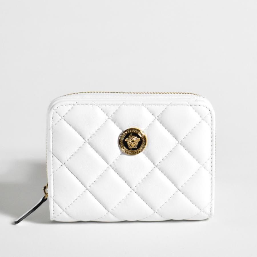 VERSACE ヴェルサーチ 財布 二つ折り レディース ラウンドジップ VERSACE ヴェルサーチ 財布 二つ折り レディース ラウンドジップ