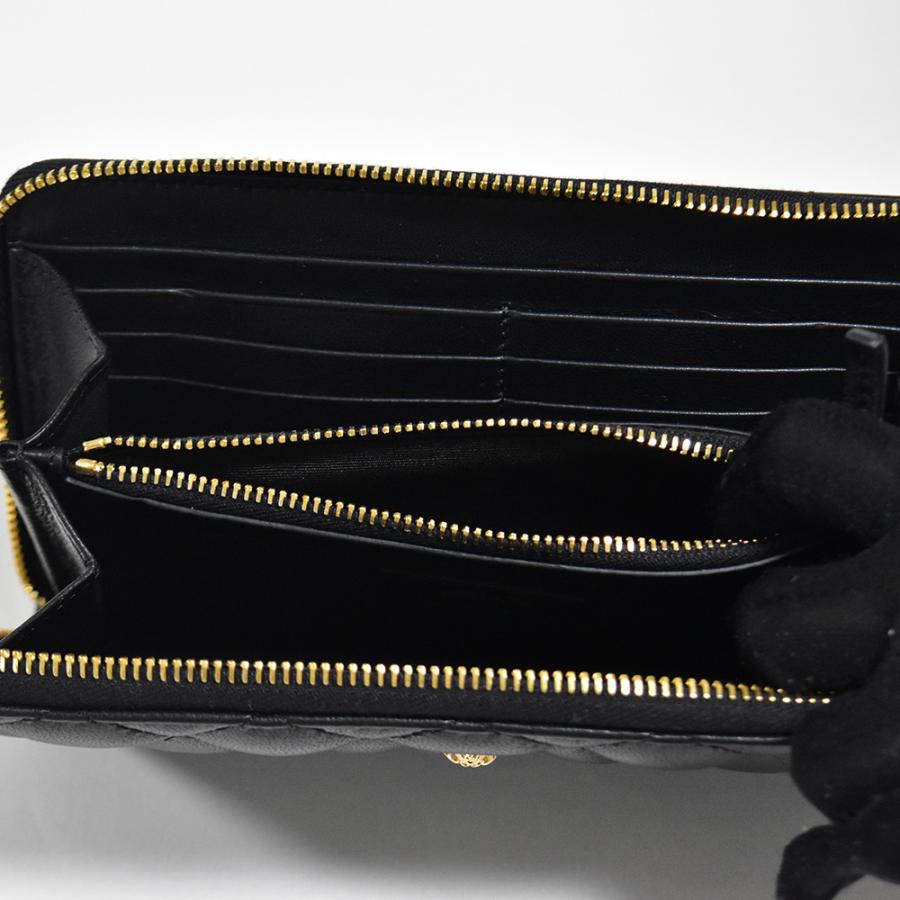 VERSACE ヴェルサーチ 財布 長財布 メデューサ レザー VERSACE ヴェルサーチ 財布 長財布 メデューサ レザー