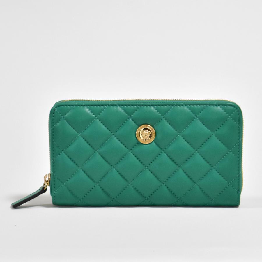 VERSACE ヴェルサーチ 財布 長財布 メデューサ レザー VERSACE ヴェルサーチ 財布 長財布 メデューサ レザー