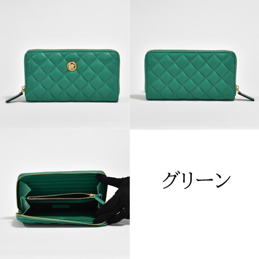 VERSACE ヴェルサーチ 財布 長財布 メデューサ レザー VERSACE ヴェルサーチ 財布 長財布 メデューサ レザー