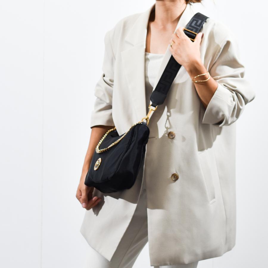 ヴェルサーチェ☆メデューサ ロゴ チェーンバッグ スモール VERSACE ヴェルサーチ バッグ ショルダーバッグ チェーン