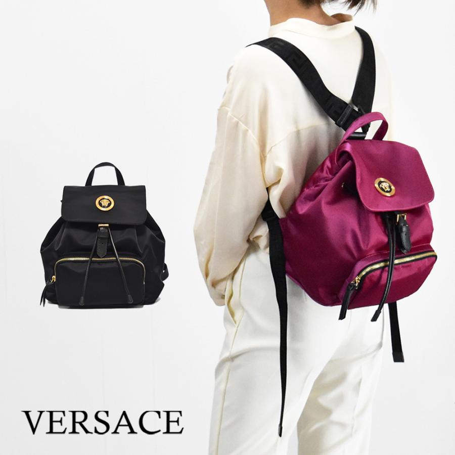 VERSACE ナイロンメデューサリュック 1002876 レディース ヴェルサーチ