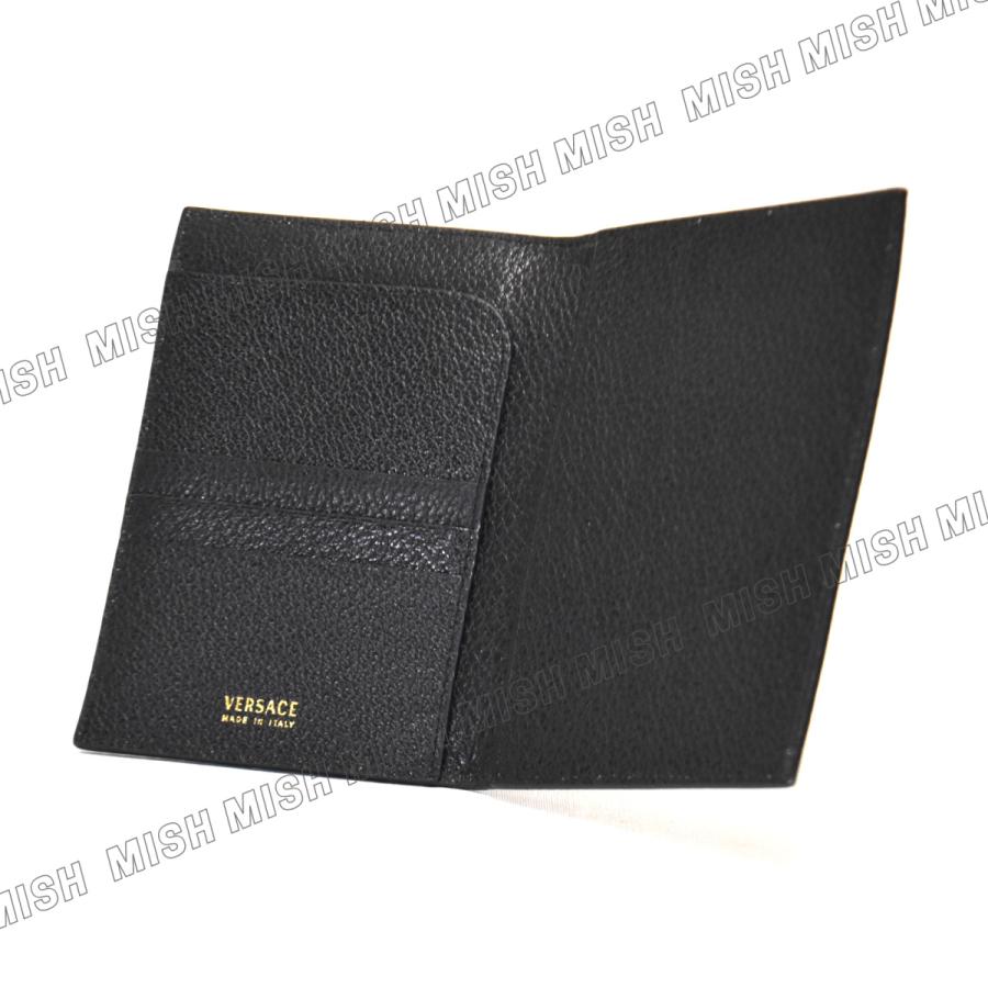 VERSACE パスポートケース メデューサグレインレザー 【新品/直営店
