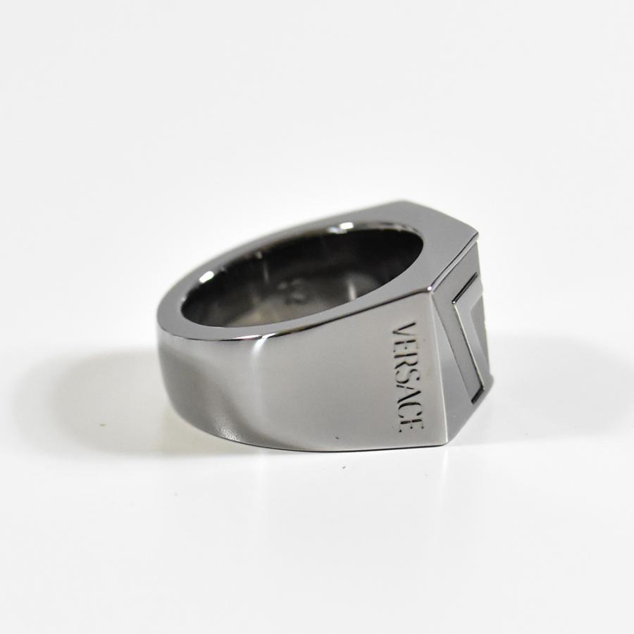 極美品✨　VERSACE　リング　指輪　グレカ　ロゴ　刻印　1125 極美品✨ VERSACE リング 指輪 グレカ ロゴ 刻印 1125