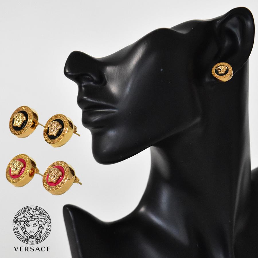 VERSACE ヴェルサーチ ピアス ゴールド メデューサ レジン VERSACE ヴェルサーチ ピアス ゴールド メデューサ レジン