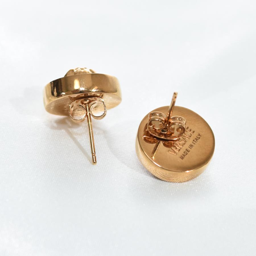 つかちん 　VERSACE ヴェルサーチ ピアス ゴールドメドューサ 楽天市場】ヴェルサーチ ピアス ゴールド メデューサ グレカ