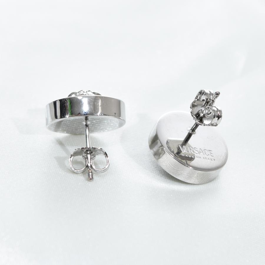 ヴェルサーチ　スタッド　ピアス VERSACE ヴェルサーチ ピアス ゴールド メデューサ レジン