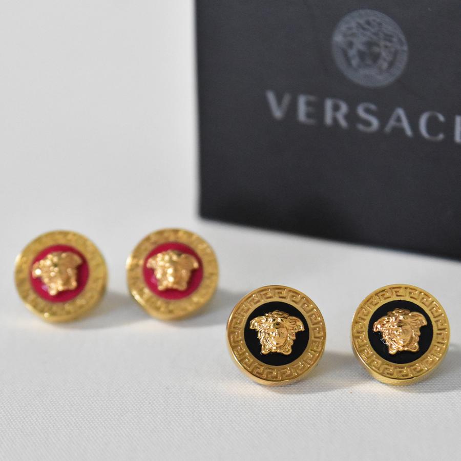 VERSACE ヴェルサーチ ピアス ゴールド メデューサ レジン VERSACE ヴェルサーチ ピアス ゴールド メデューサ レジン