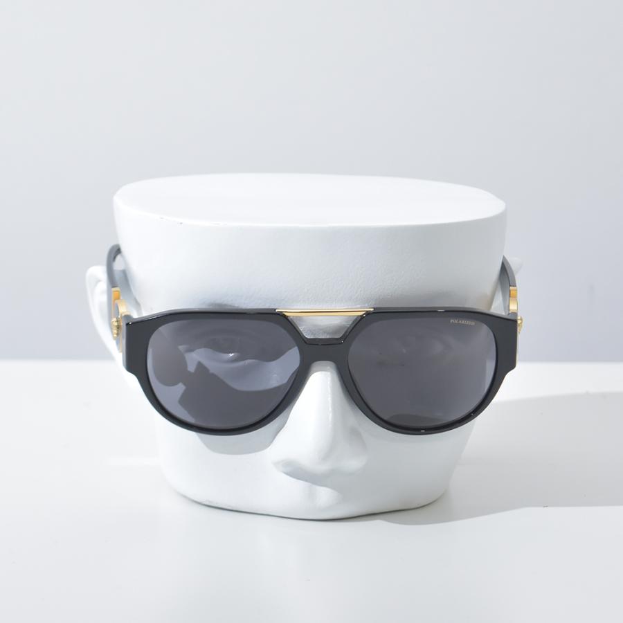 VERSACE ヴェルサーチ サングラス メンズ ブランド ブラック 黒 VERSACE ヴェルサーチ サングラス メンズ ブランド ブラック 黒