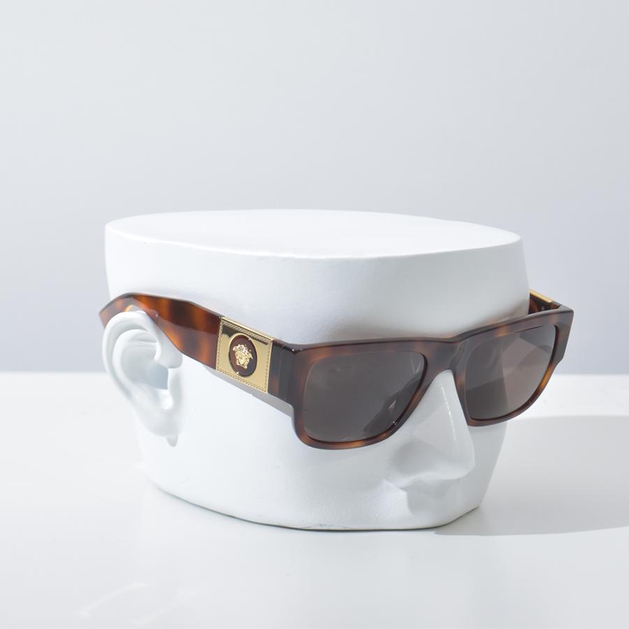 Versace ヴェルサーチ サングラス メデューサ べっ甲 ブラウン ケース