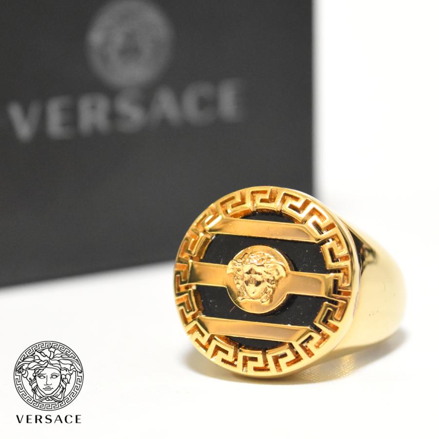 登場! VERSACE 3Dストライプ ヴェルサーチ 指輪 メデューサリング - メンズアクセサリー 登場! VERSACE 3Dストライプ ヴェルサーチ 指輪 メデューサリング - メンズアクセサリー