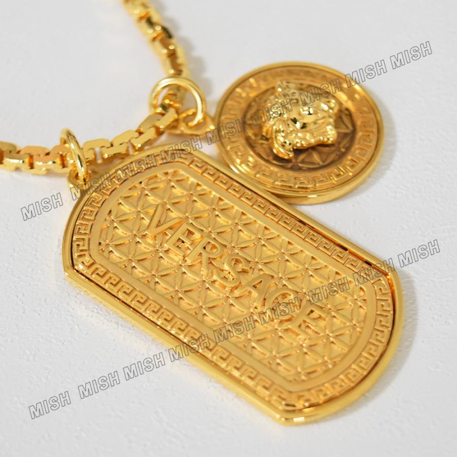VERSACE 【アウトレット】ヴェルサーチ ネックレス ドッグタグ VERSACE 【アウトレット】ヴェルサーチ ネックレス ドッグタグ