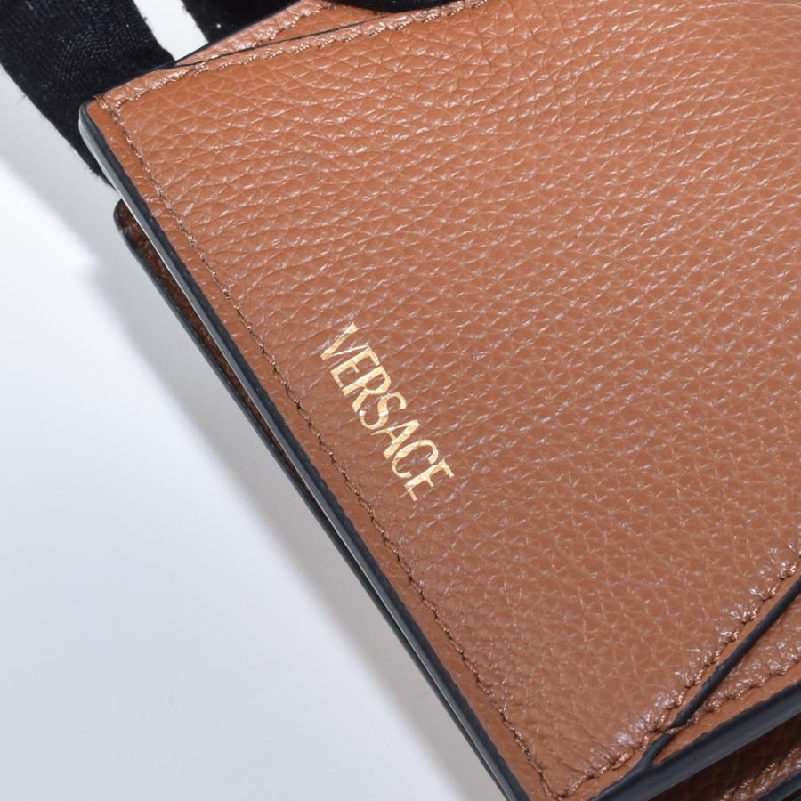 VERSACE ヴェルサーチ 財布 メンズ 二つ折 二つ折り 本革