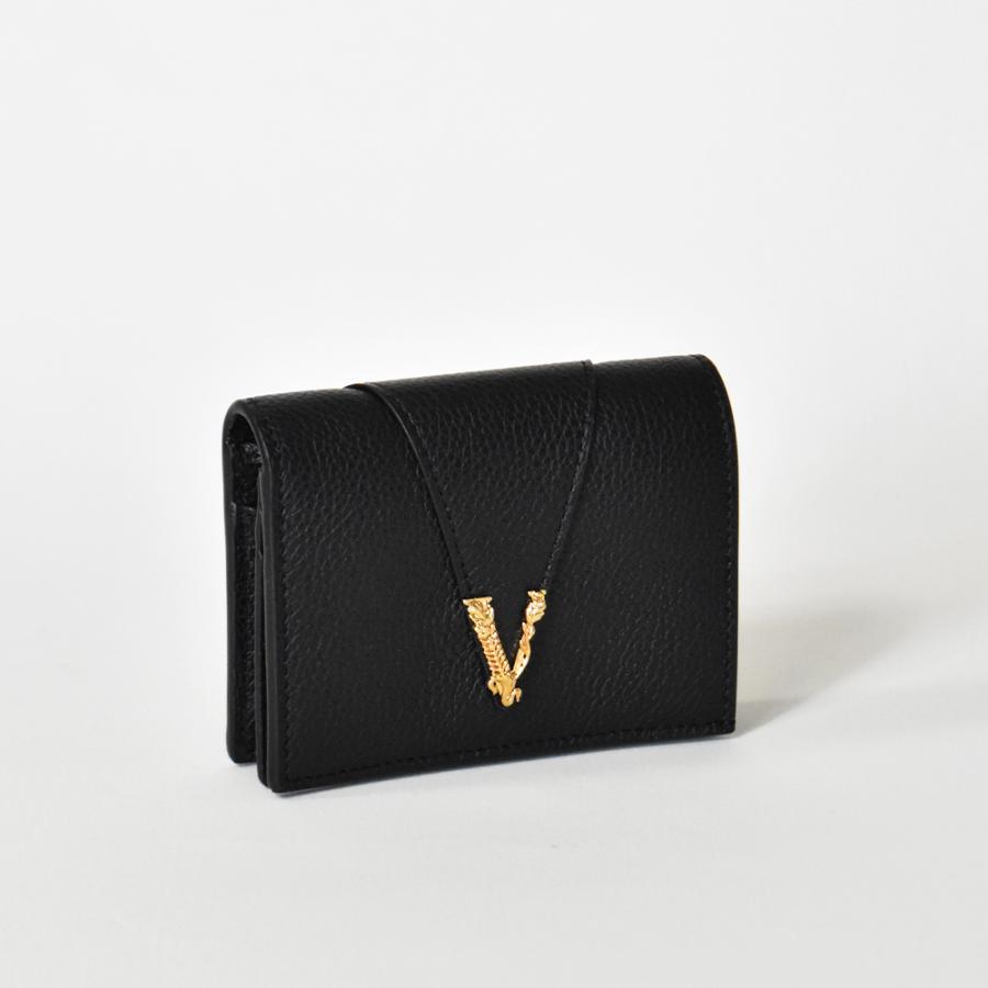 ヴェルサーチ 財布 レディース 二つ折 二つ折り 本革 ブランド VERSACE 