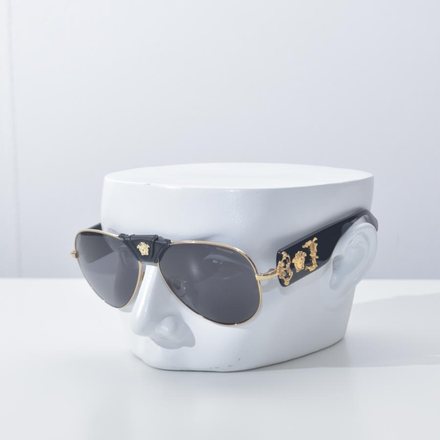 VERSACE ヴェルサーチ サングラス メデューサ ブラック メンズ VERSACE ヴェルサーチ サングラス メデューサ ブラック メンズ