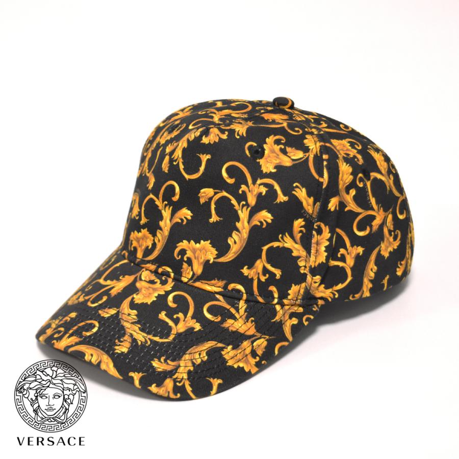 VERSACE コットンキャップ バロックプリント ヴェルサーチ｜mishshop