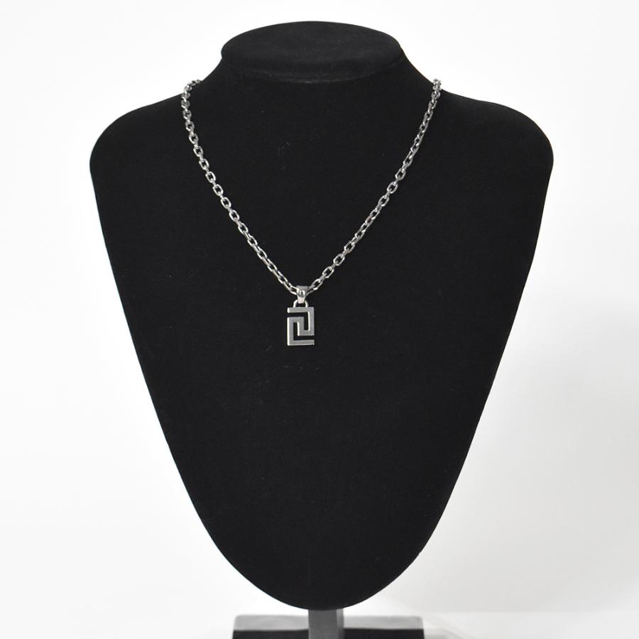 VERSACE ヴェルサーチ ネックレス メンズ ブランド グレカ VERSACE ヴェルサーチ ネックレス メンズ ブランド グレカ