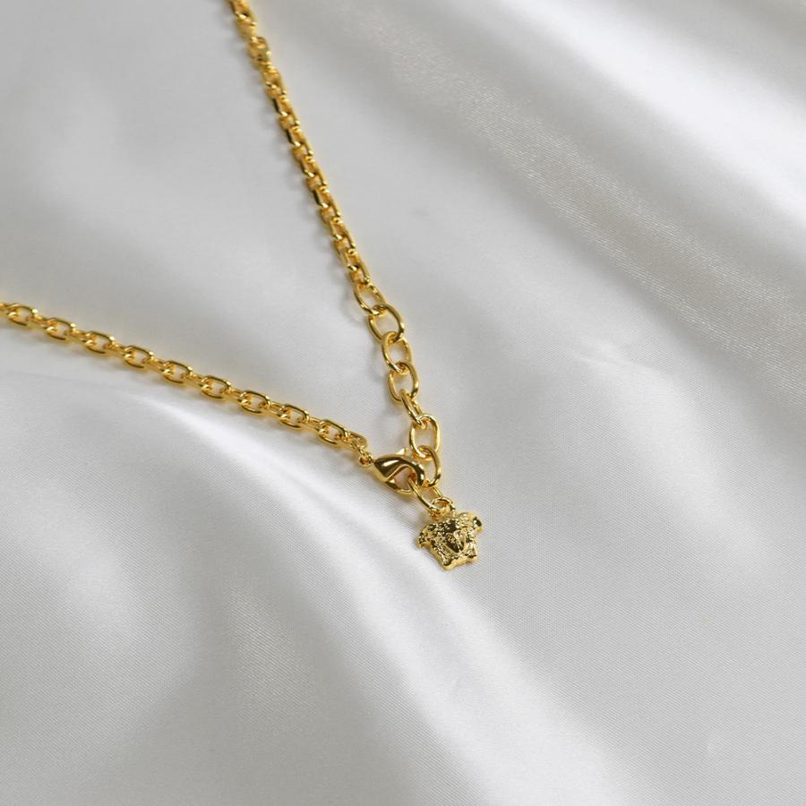 VERSACE ヴェルサーチ ネックレス メンズ ブランド グレカ VERSACE ヴェルサーチ ネックレス メンズ ブランド グレカ