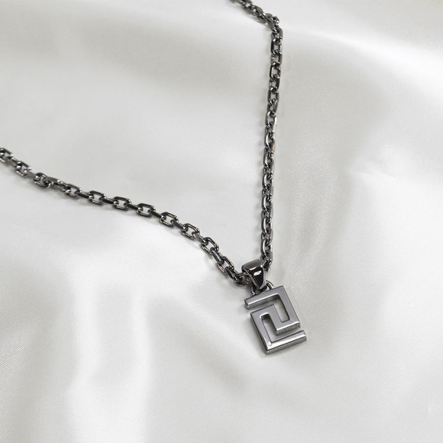 VERSACE ヴェルサーチ ネックレス メンズ ブランド グレカ VERSACE ヴェルサーチ ネックレス メンズ ブランド グレカ