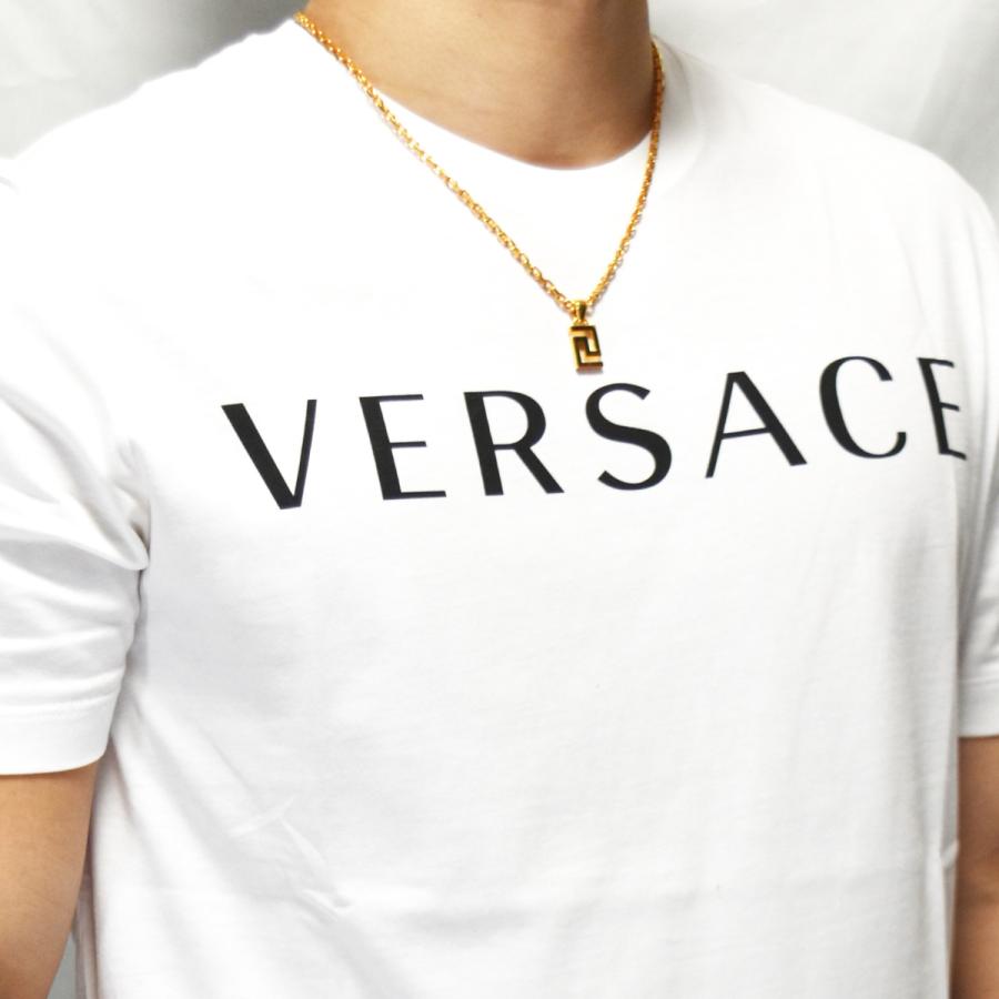 VERSACE ヴェルサーチ ネックレス メンズ ブランド グレカ VERSACE ヴェルサーチ ネックレス メンズ ブランド グレカ