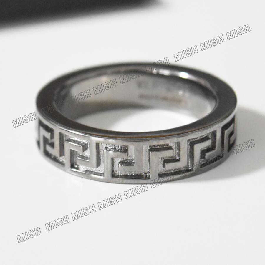 VERSACE ヴェルサーチ リング 指輪 メンズ グリークリング VERSACE ヴェルサーチ リング 指輪 メンズ グリークリング