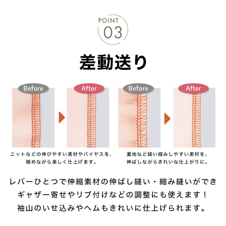 ベビーロック（baby lock） 衣縫人 BL501 2本針4本糸差動送り付き