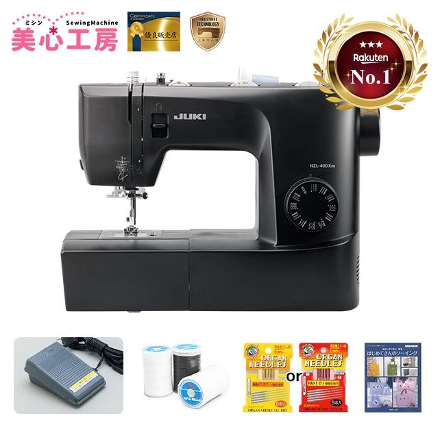 JUKI フットコントローラー付き ミシン 本体 初心者 簡単 JUKI フットコントローラー付き ミシン 本体 初心者 簡単