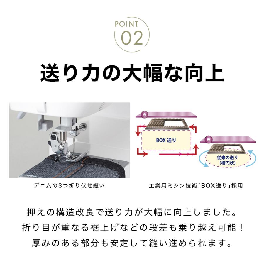 JUKI ジューキ HZL-G100B コンピュータミシン BOX送り ハードケース付 