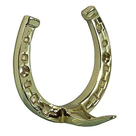 特別価格Intrepid International Brass Horseshoe Hook, Large好評販売中 その他乗馬用品