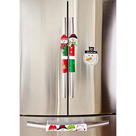 特価 Door Handle Refrigerator Appliance Kitchen Snowman 特別価格ienjoyware Covers Snow好評販売中 & キャンドル
