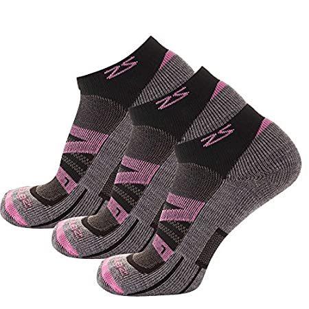 【レビューで送料無料】 世界有名な 特別価格Zensah Wool Running Socks Pink Large好評販売中 uokaridan.net uokaridan.net