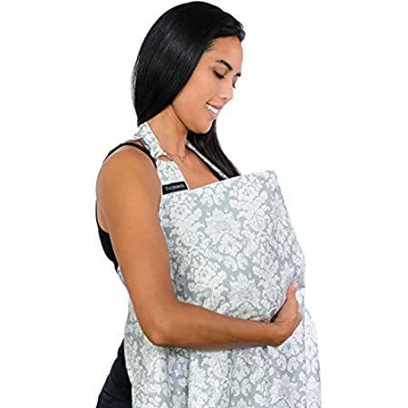 特別価格Breastfeeding Nursing Cover, Trcoveric Lightweight Breathable Cotton Privac好評販売中 授乳ケープ、授乳カバー