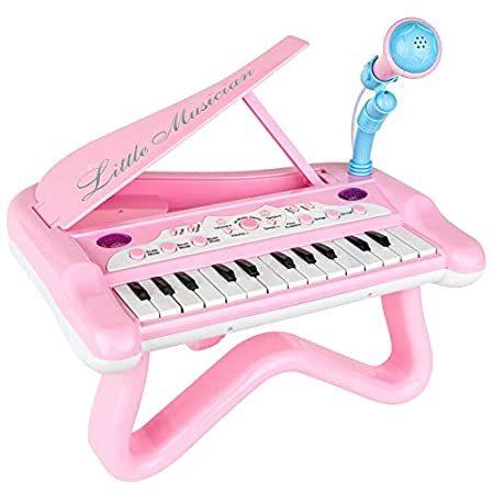 種類豊富な品揃え Cute – Girls Toddler for Piano Toy 特別価格ToyVelt Piano Mic好評販売中 Built-in with Kids for 楽器玩具
