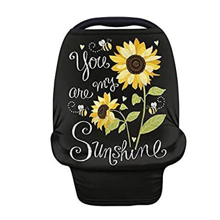 特別価格GOSTONG Sunflower You are My Sunshine Car Seat Covers Nursing Cover Carseat好評販売中 授乳ケープ、授乳カバー