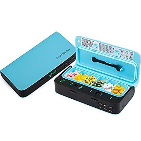 特別価格spolehli Pill Organizer Electronic Pill Reminder Digital Pill Box 7 Alarms 好評販売中 救急箱 Www Mantraman Com Mx