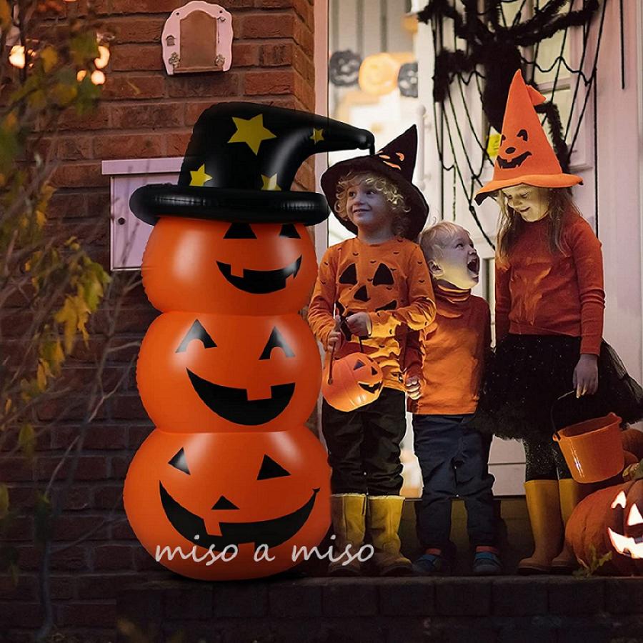 ハロウィン 飾り 140cm バルーン かぼちゃ オバケ おき上がり