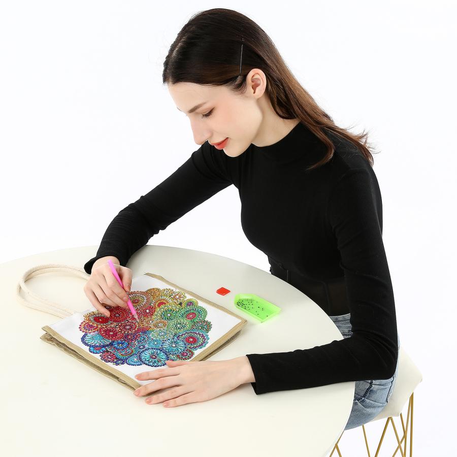 ダイヤモンドアート バック トートバッグ 手提げバッグ 袋